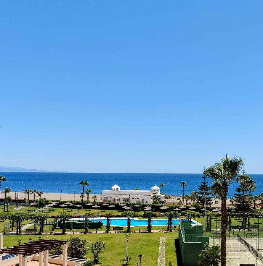 Noria 2, Pied Dans Le Sable, Magnifique Vue Mer, Piscine, Garage, Climatisation San Luis de Sabinillas Exterior foto
