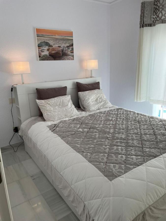 Noria 2, Pied Dans Le Sable, Magnifique Vue Mer, Piscine, Garage, Climatisation San Luis de Sabinillas Exterior foto