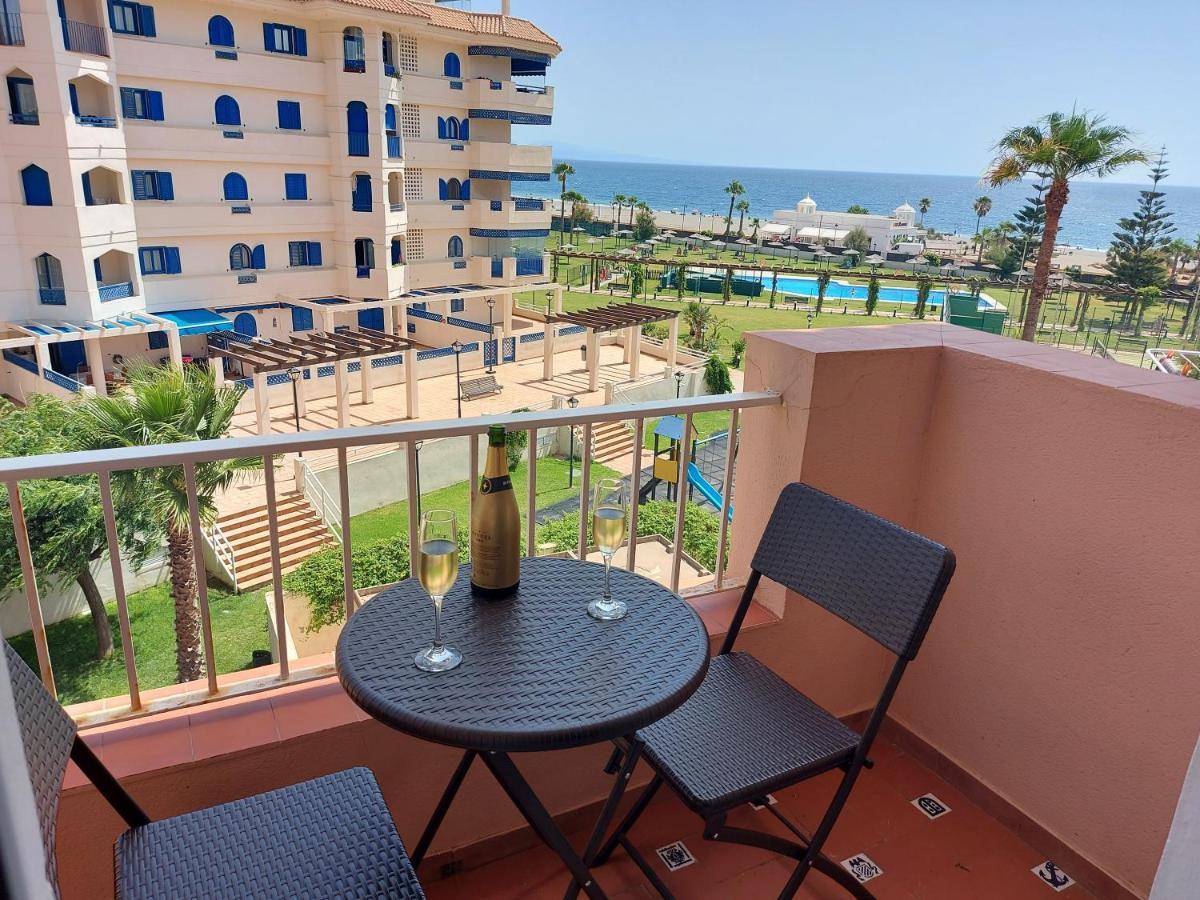 Noria 2, Pied Dans Le Sable, Magnifique Vue Mer, Piscine, Garage, Climatisation San Luis de Sabinillas Exterior foto