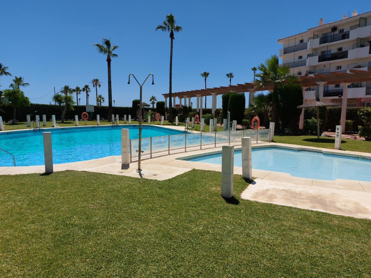 Noria 2, Pied Dans Le Sable, Magnifique Vue Mer, Piscine, Garage, Climatisation San Luis de Sabinillas Exterior foto