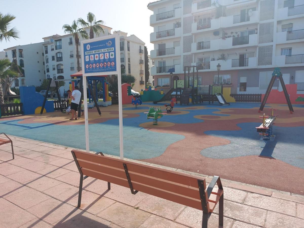 Noria 2, Pied Dans Le Sable, Magnifique Vue Mer, Piscine, Garage, Climatisation San Luis de Sabinillas Exterior foto